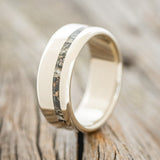 "VERTIGO" - CAMO WEDDING RING FEATURING A 14K GOLD BAND-1