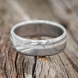 "VERTIGO" - ANTLER WEDDING RING - READY TO SHIP-13