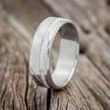 "VERTIGO" - ANTLER WEDDING RING - READY TO SHIP-11