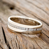 "VERTIGO" - ANTLER WEDDING RING FEATURING A 14K GOLD BAND-2