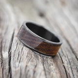 "RAINIER" - KOA WOOD WEDDING BAND - READY TO SHIP-5