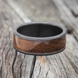 "RAINIER" - KOA WOOD WEDDING BAND - READY TO SHIP-7