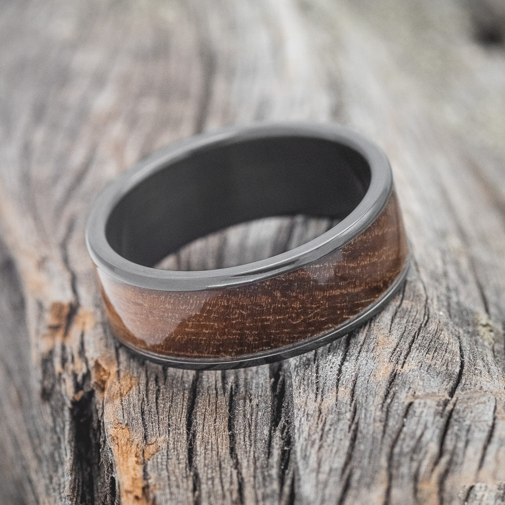 "RAINIER" - KOA WOOD WEDDING BAND-7