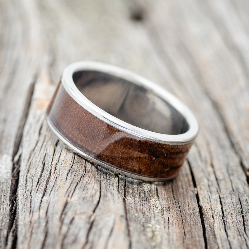 "RAINIER" - KOA WOOD WEDDING BAND - READY TO SHIP-2