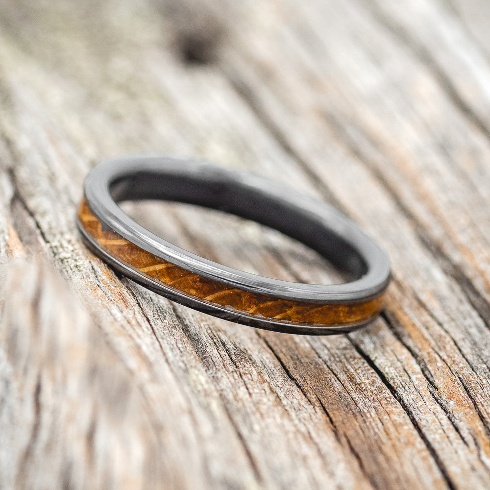 "ETERNA" - WHISKEY BARREL OAK STACKING BAND-8