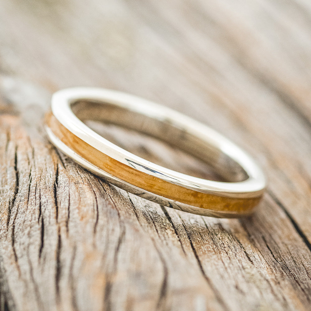 "ETERNA" - WHISKEY BARREL OAK STACKING BAND-5