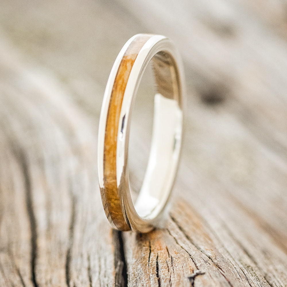 "ETERNA" - WHISKEY BARREL OAK STACKING BAND-4