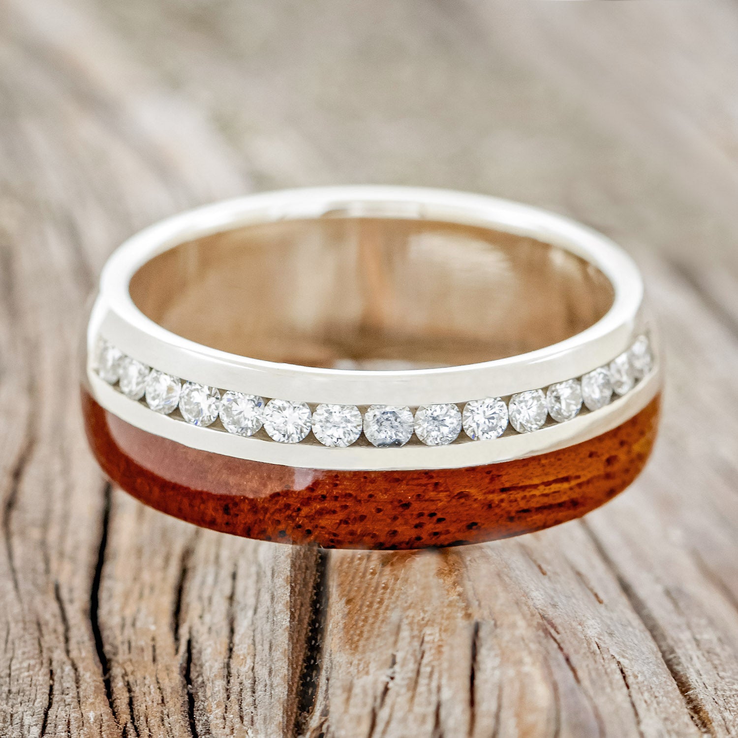 KOA WOOD & DIAMONDS WEDDING BAND-4