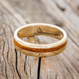 "VERTIGO" - IRONWOOD WEDDING BAND-3