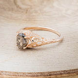 "RELICA" - ENGAGEMENT RING WITH DIAMOND ACCENTS - MOUNTING ONLY - SELECT YOUR OWN STONE