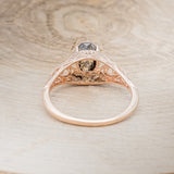 "RELICA" - ENGAGEMENT RING WITH DIAMOND ACCENTS - MOUNTING ONLY - SELECT YOUR OWN STONE