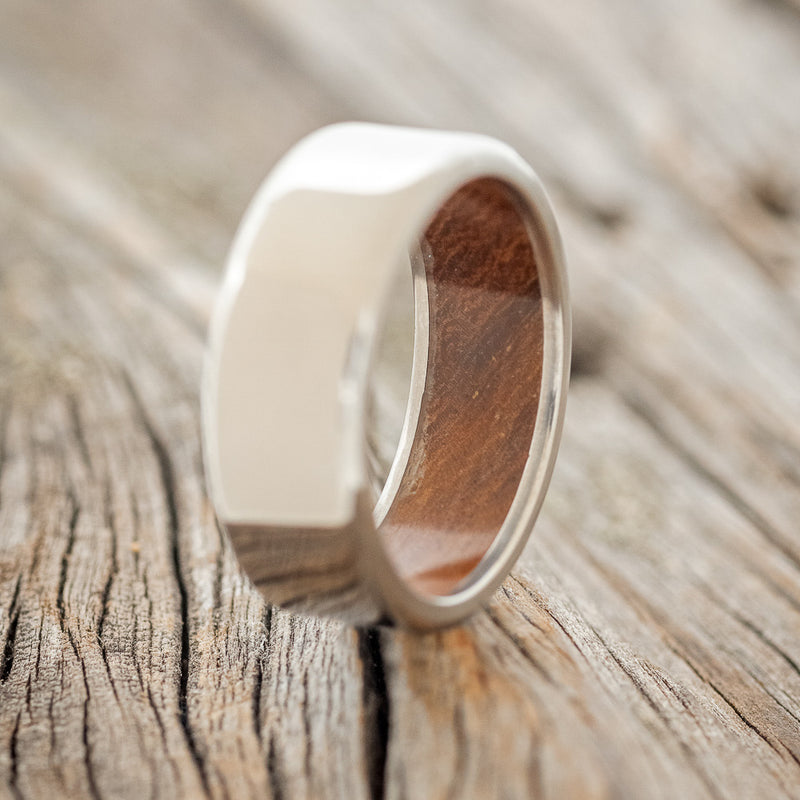 IRONWOOD LINED WEDDING BAND-2