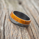 "LEDGER" - IRONWOOD WEDDING BAND - READY TO SHIP-5