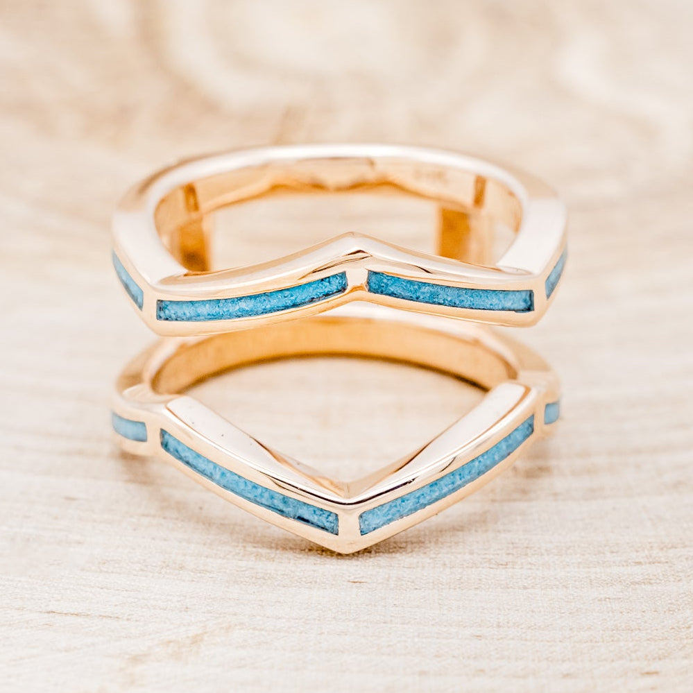 "LINA" RING GUARD - TURQUOISE RING GUARD-4