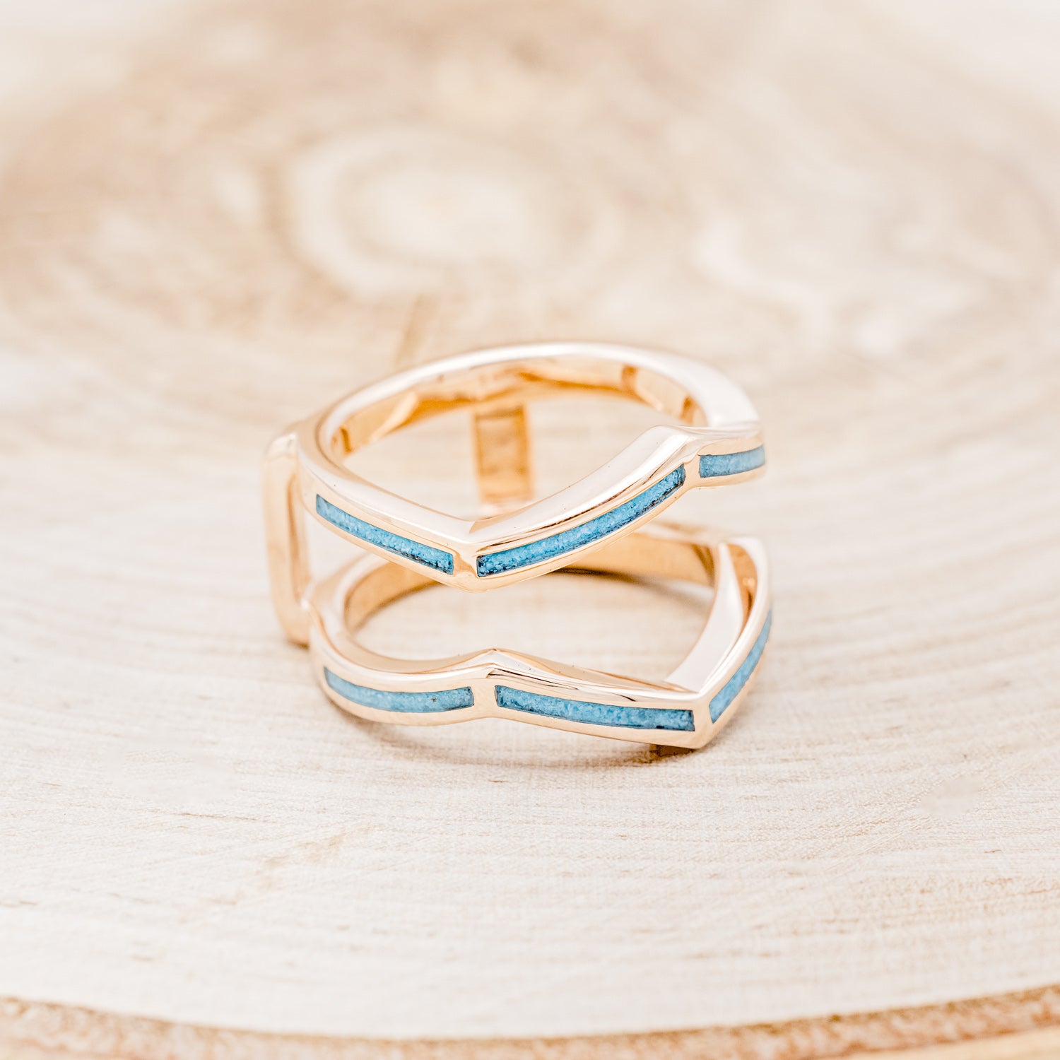 "LINA" RING GUARD - TURQUOISE RING GUARD-2