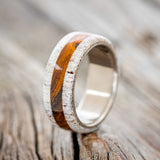 "CANYON" - ANTLER & IRONWOOD WEDDING BAND - READY TO SHIP-1