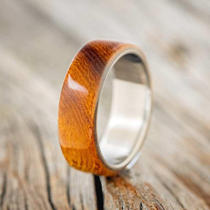 "HAVEN" - IRONWOOD WEDDING BAND - READY TO SHIP-1