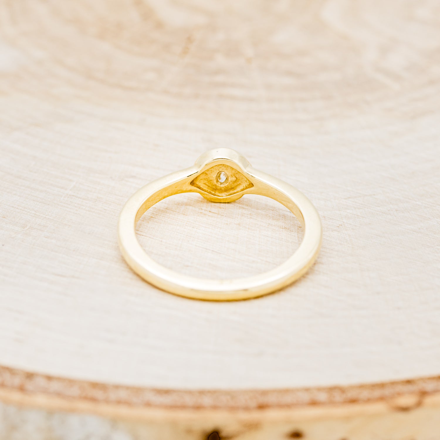 "SANURA" - MARQUISE DIAMOND STACKING BAND-6