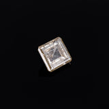 "LANSON" - ASSCHER CUT CHAMPAGNE SALT & PEPPER DIAMOND-6