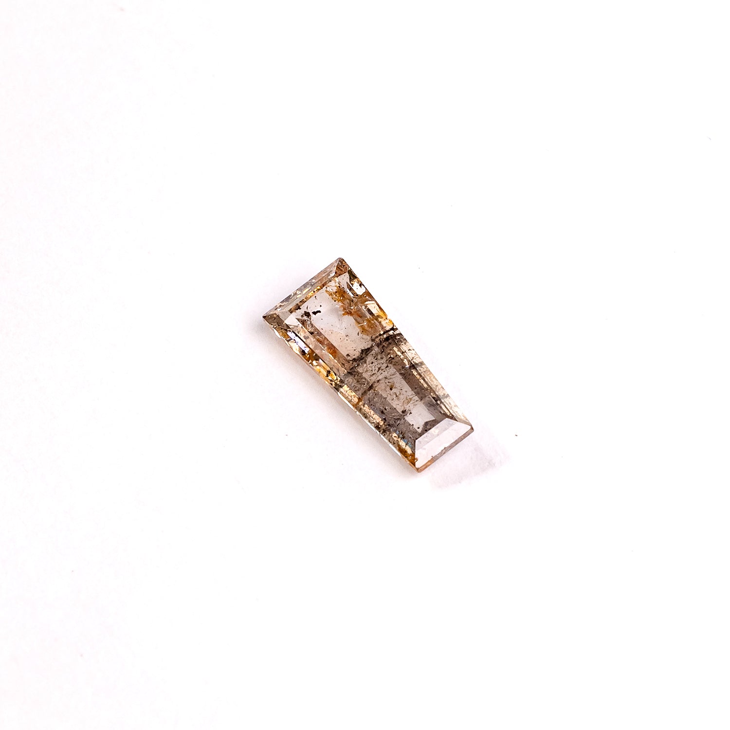 "SÉPHORA" -TAPERED BAGUETTE CUT CALICO SALT & PEPPER DIAMOND-4