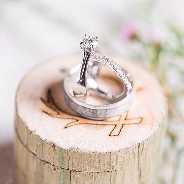 "RAINIER" - ANTLER WEDDING BAND - READY TO SHIP-15