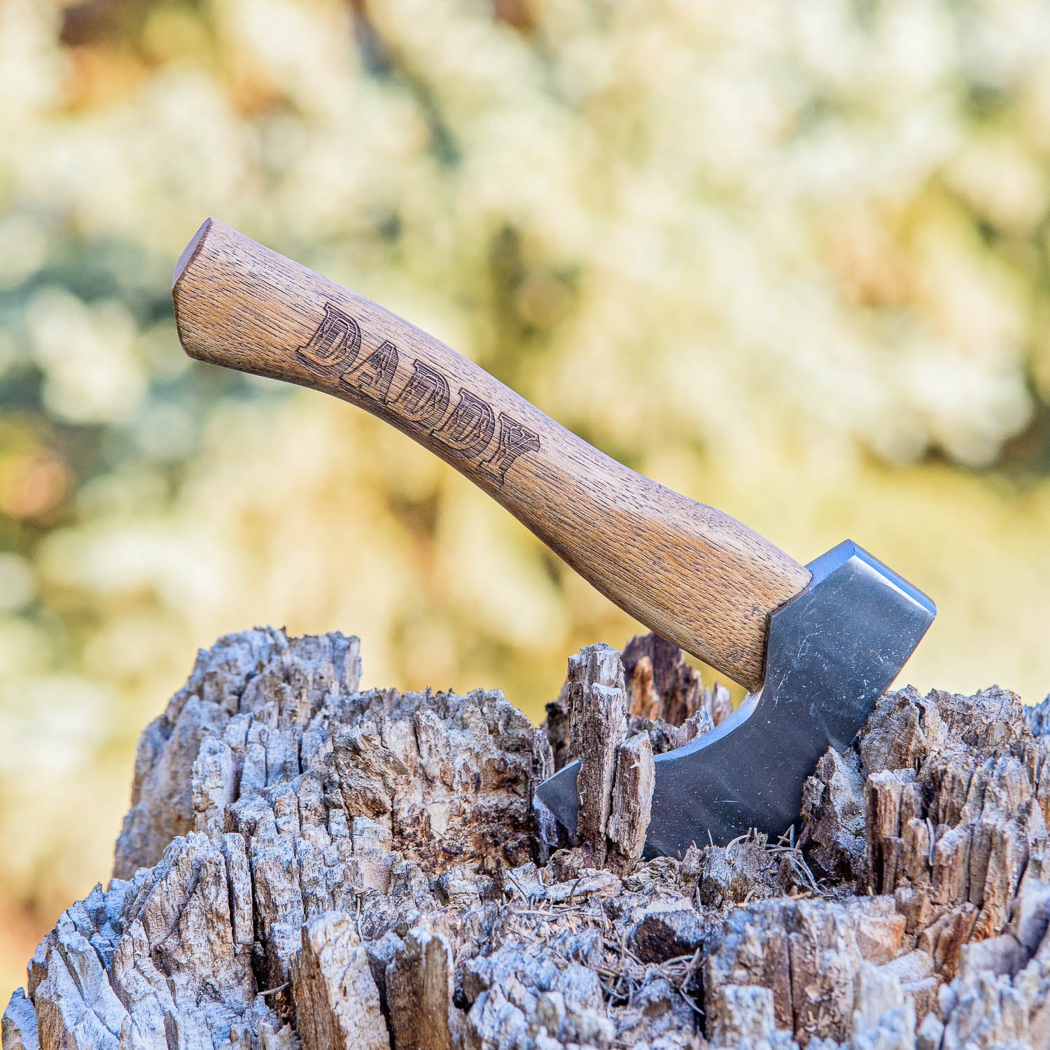 Custom Engraved Hatchet Staghead Designs