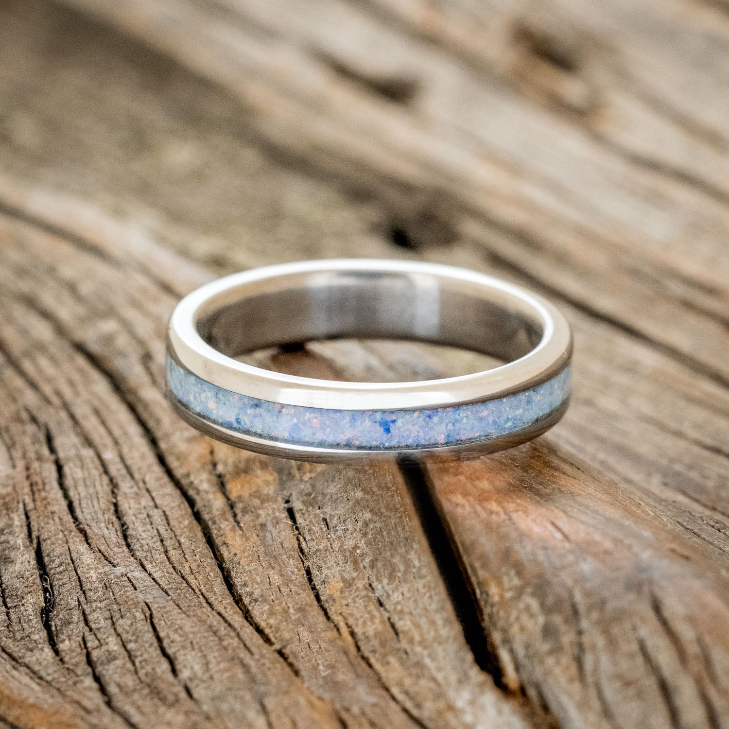 "PERENNA" - COTTON CANDY OPAL STACKING BAND-3