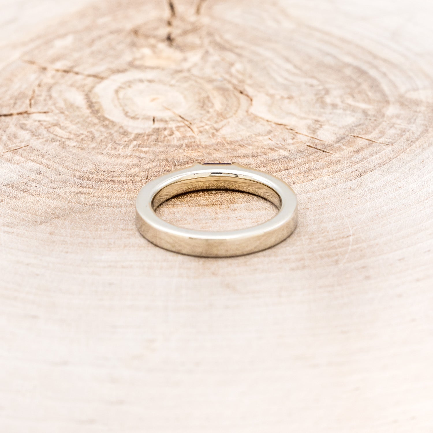 AMETHYST & ANTLER STACKING BAND-5