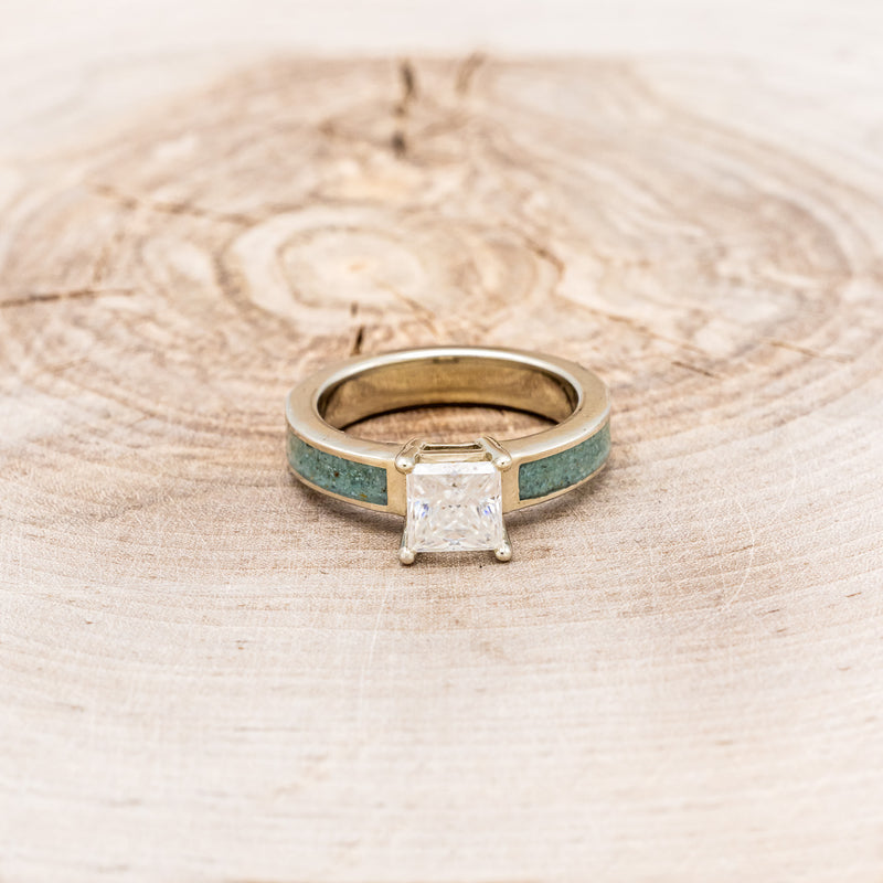 4.5 Carat Certified Moissanite Diamond with Moissanite Princess and Ro –  Luxury Souvenir