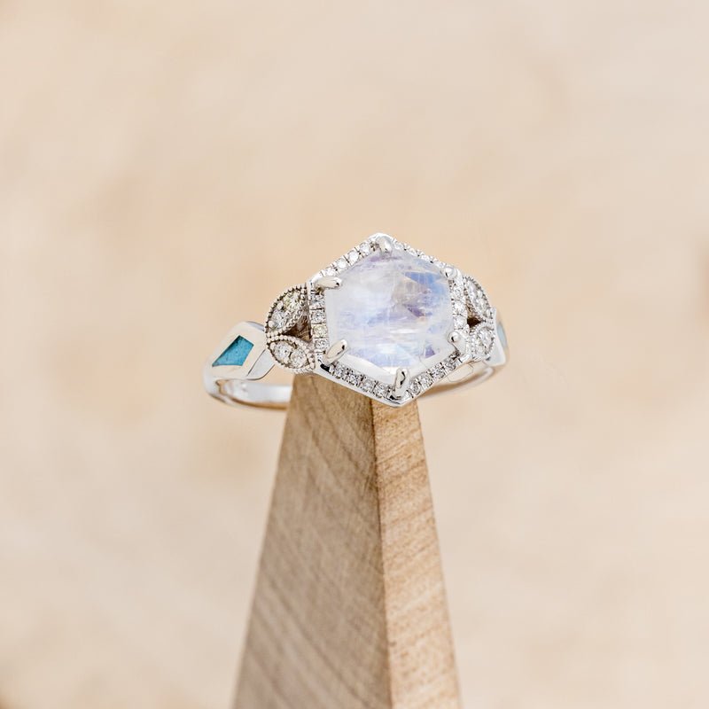 Misa Jewelry Handcrafted Rings - Oasis Moonstone Ring