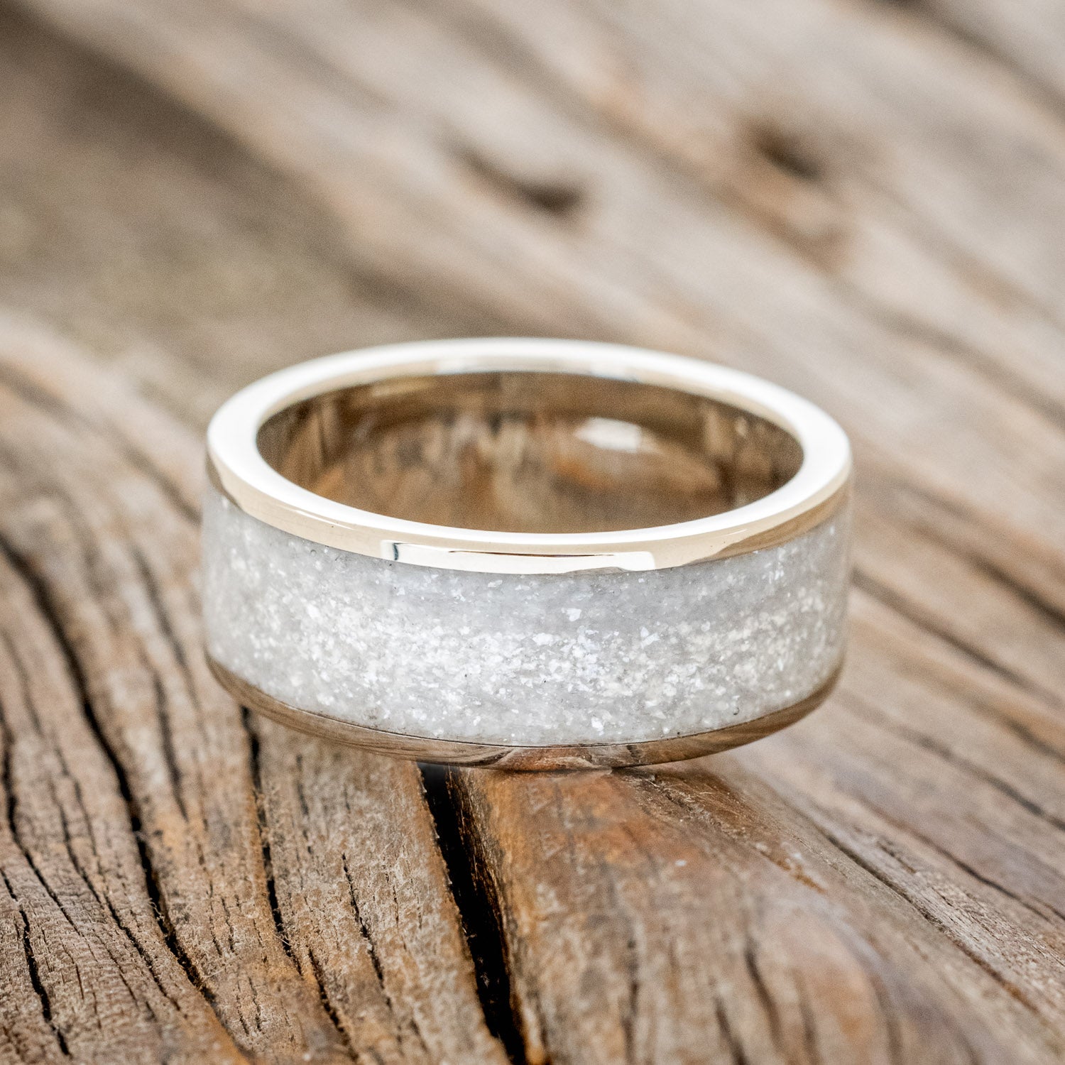 "RAINIER" - DIAMOND DUST WEDDING RING-12