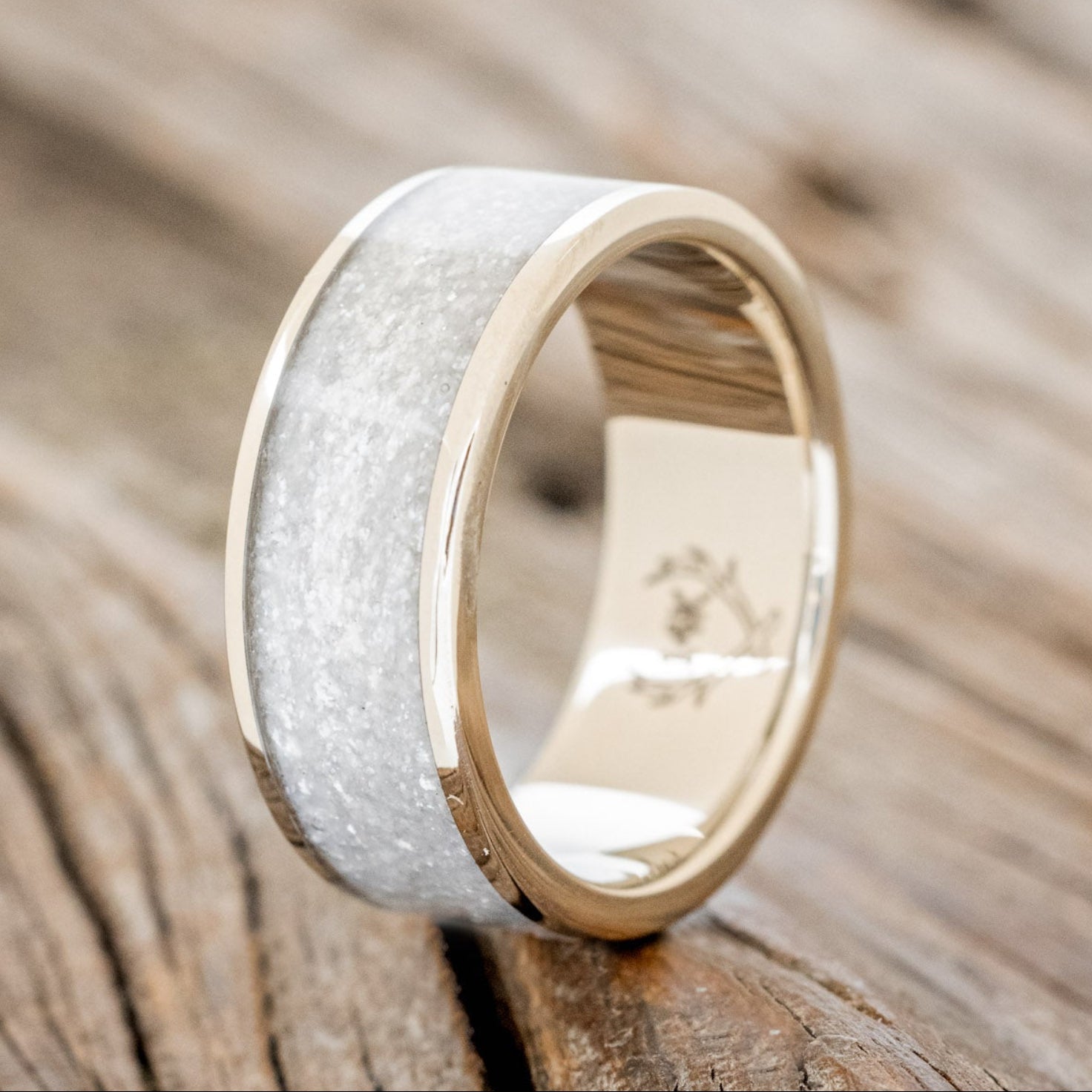 "RAINIER" - DIAMOND DUST WEDDING RING-10