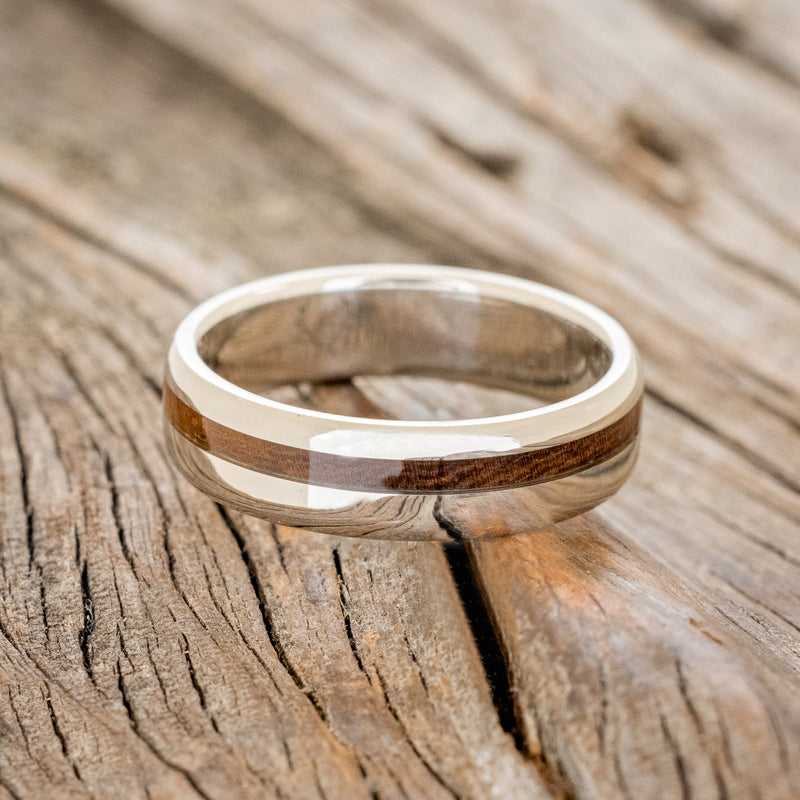 "VERTIGO" - IRONWOOD WEDDING BAND-6