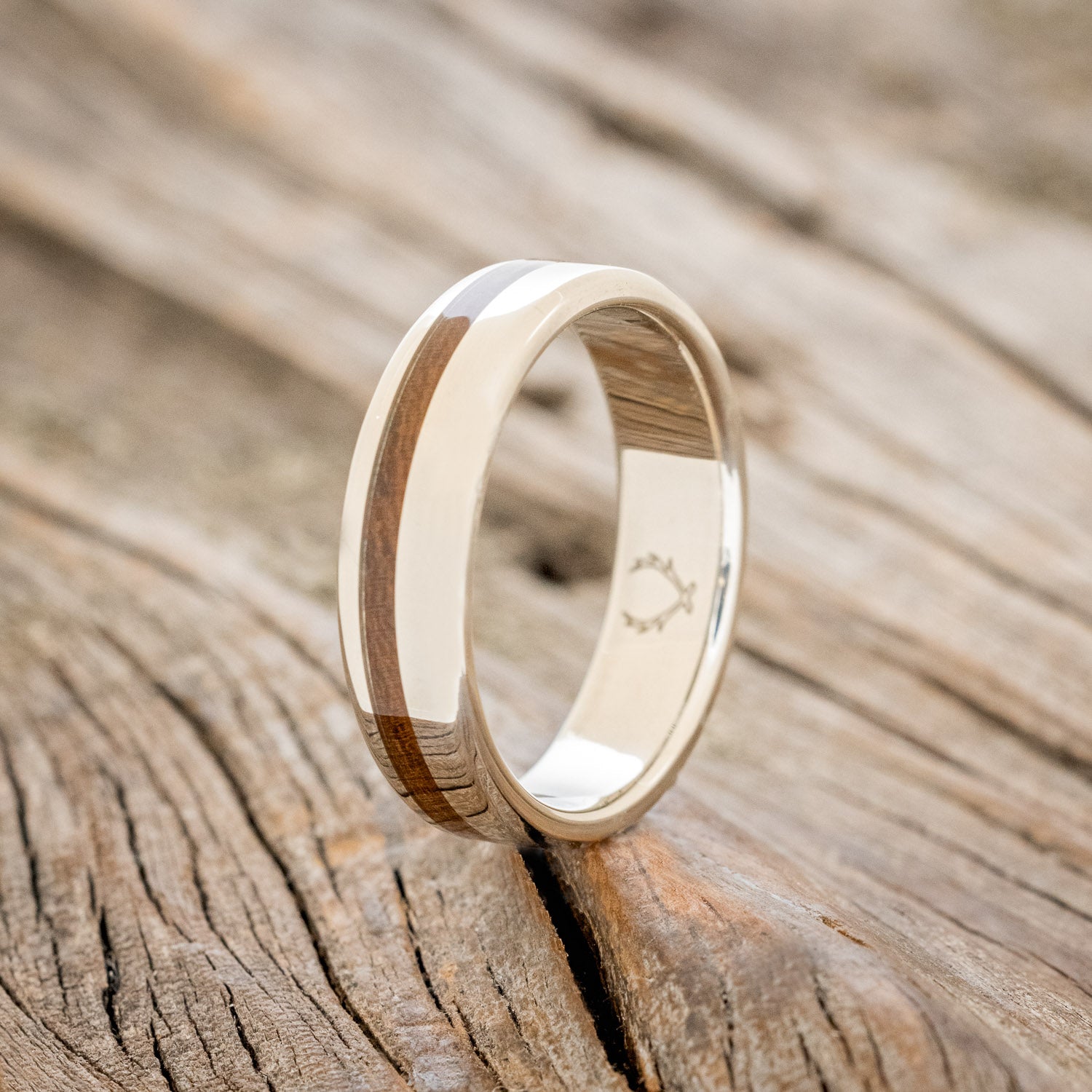 "VERTIGO" - IRONWOOD WEDDING BAND-4