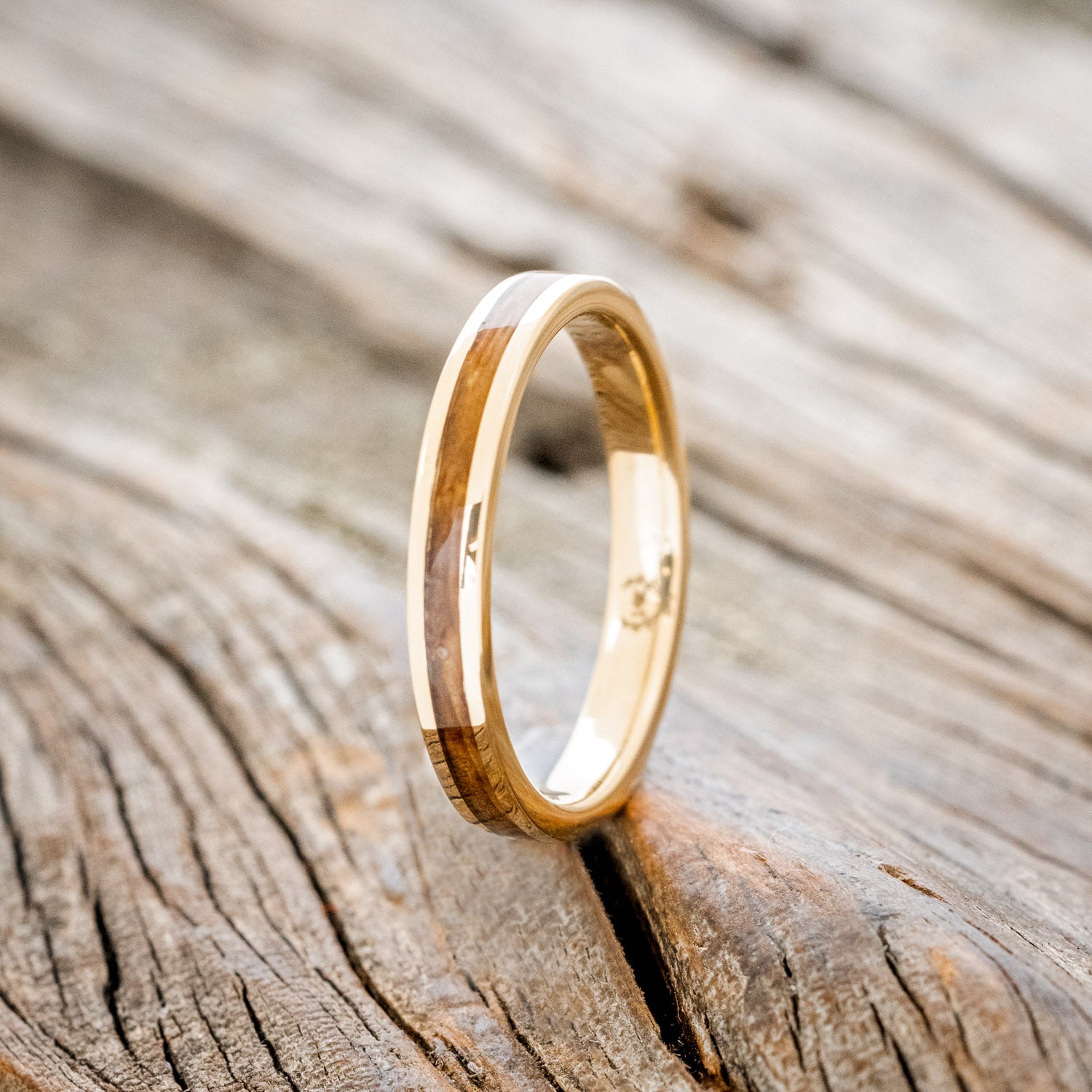 "ETERNA" - WHISKEY BARREL OAK STACKING BAND-12