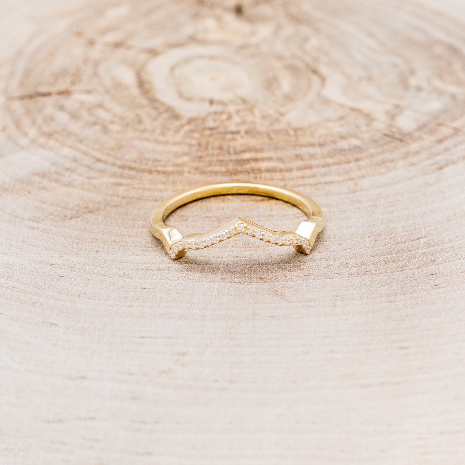 "LUCY IN THE SKY" - ROUND CUT WHITE OPAL ENGAGEMENT RING WITH DIAMOND ACCENTS & TURQUOISE INLAYS WITH DIAMOND TRACER-16