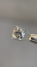 1.52ct 7mm ROUND BRILLIANT CUT CHAMPAGNE DIAMOND