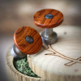CUSTOM CUFFLINKS (designed to match any ring you choose) - Staghead Designs - Antler Rings By Staghead Designs