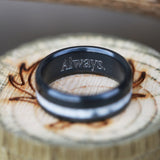 CUSTOM RING ENGRAVING-Images & Hand Drawings/Writing - Staghead Designs - Antler Rings By Staghead Designs