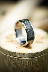 "RAINIER" - PYRITE WEDDING RING - READY TO SHIP-4