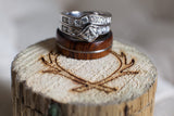 "GOLDEN" - IRONWOOD WEDDING BAND - READY TO SHIP-12